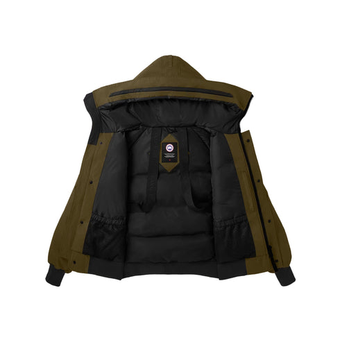 CANADA GOOSE Giacca imbottita Parka Uomo corto Chillywack Militare - Francavilla Moda